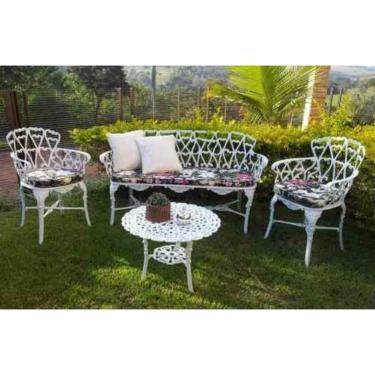 Imagem de Conjunto De Bancos Viena Em Alumínio Fundido - Cód 1825