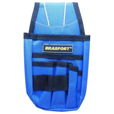 Imagem de Bolsa Ferramentas Brasfort 6 Bolsos Tipo Pochete Sem Cinto