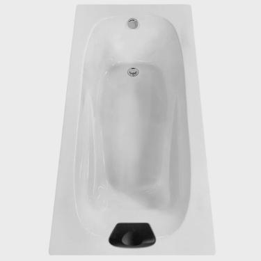 Imagem de Banheira Design Moderno Tulipa 150cm Imersão com 1 Travesseiro Branco