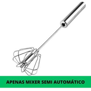 Imagem de Conjunto Inox Mixer Semi Automatico E Batedor Fue de Clara Em Neve Ovo