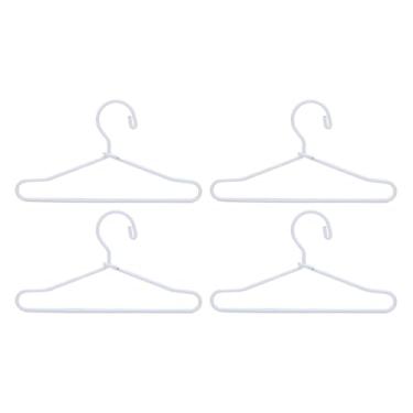 Imagem de Cabides de Roupas de Boneca Pequenos Cabides de Arame Em Aço Inoxidável