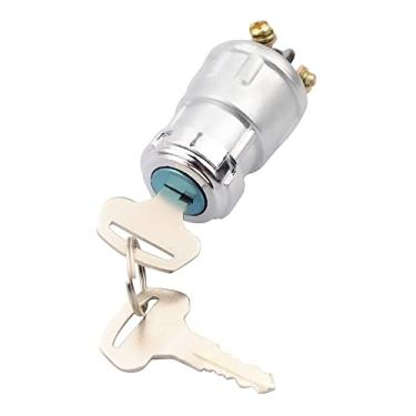 Imagem de GOOFIT Conjunto de chaves de interruptor de ignição de 3 fios para motocicleta 50cc 90cc 110cc 125cc 150cc 250cc Go Kart Scooter Dune Buggy Mower UTV