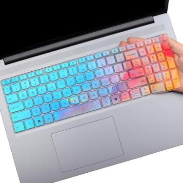 Imagem de Capa de teclado para Lenovo Yoga 7 7i 16ILL10 16AKP10 40.6 cm, IdeaPad Slim 3 3i 3X 15 40.6 cm 15IRU10 15AHP10 15IRH10 15Q8X10 16ARP10 16IRH10 0, IdeaPad Slim 5 5i 40.6 cm 16IRH10 16AHP10