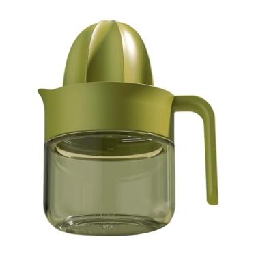 Imagem de IEUDNS Lemon Orange Juicer Manual Hand de grande capacidade Medição de copos de copo Mão de mão para de viagem, Green S
