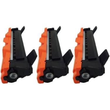 Imagem de 3 Toner Compatível Para Brother HL1212w HL1112 HL1210 Dcp1602 Dcp1617 