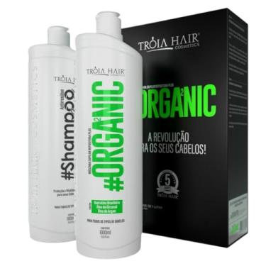 Imagem de SEMI DEFINITIVA ORGANIC TROIA HAIR KIT 2X1000ML
