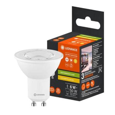 Imagem de Lampada Led Dicroica Par16 Irc90 6W 2700K 525Lm Ledvance, 110V/220V, B