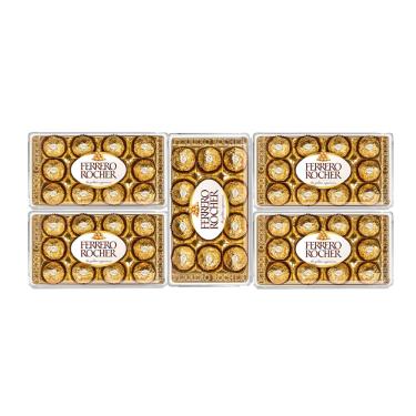 Imagem de Kit Com 5 Bombom Ferrero Rocher 12 Unidades