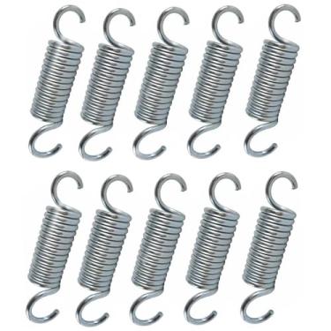 Imagem de Mola Jump Trampolim Cama Elastica Reforçada Academia 9cm - 10 Unidades