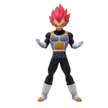 Imagem de Boneco Action Figure Vegeta Super Sayajin God Dragon Ball Z