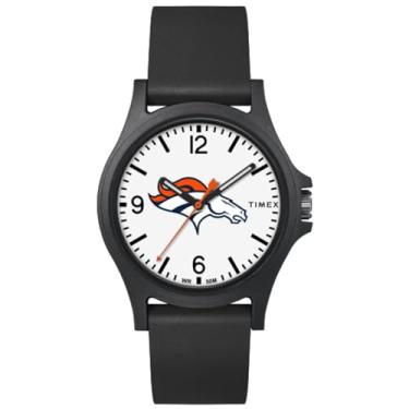 Imagem de Timex Relógio masculino Arena 40 mm - Denver Broncos, Preto