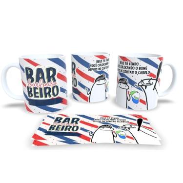 Imagem de Caneca Profissão em Porcelana 325ml – Designer, Médico, Engenheiro, Professor e Mais (Barbeiro)