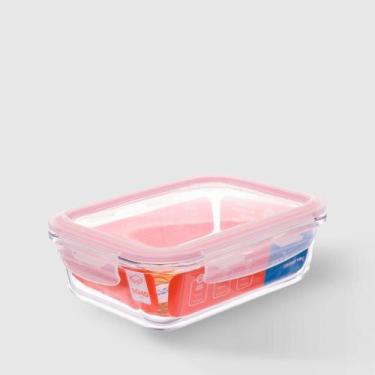 Imagem de Pote de Vidro Hermético 1L Retangular Invicta, Único, Unisex