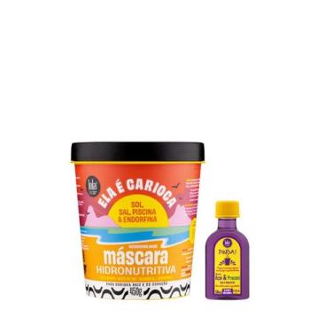 Imagem de Kit Lola Ela é Carioca Masc 450ml + Pinga! Óleo Açaí e Pracaxi 50ml - 