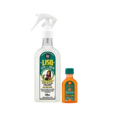 Imagem de Kit Lola Liso Leve e Solto Spray 200ml + Pinga! Óleo Cenoura e Oliva 5