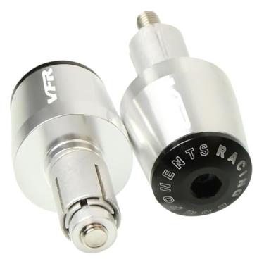 Imagem de Extremidades de manoplas de guidão de motocicleta, tampas de extremidade de manoplas, acessórios deslizantes de peso para VFR800 VFR 800 VFR800F 2002-2017 2016 2015 2014 2013