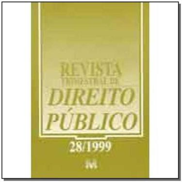 Imagem de Revista Trimestral De Direito Publico Ed. 28