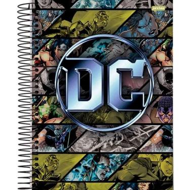Imagem de Caderno Espiral Capa Dura Universitário 1 Matéria Dc Comics 80 Folhas Jandaia Estampa 3