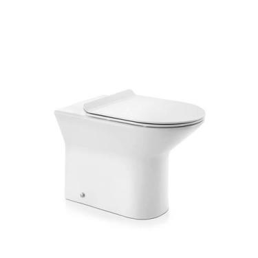 Imagem de Bacia Convencional Lift+ Assento Branco+ Acessórios Fixação Cromado - 