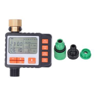 Imagem de Timer de sprinkler timer automático Timer de irrigação Timer inteligente com micro -pulverização atomizada para vasos de plantas de jardim canteiros de flores cobre de plástico