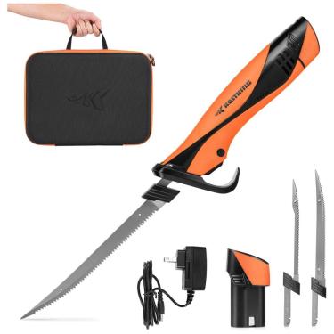 Imagem de Facão Elétrico Sem Fio KastKing com Lâminas Ultracortantes Speed Demon Pro Recarregável