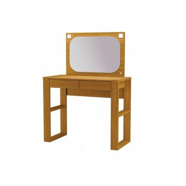 Imagem de Penteadeira com Espelho e Led Cristal Carvalho Oro