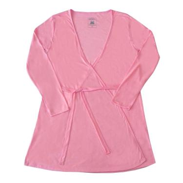 Imagem de Robe b + manga longa liso pink