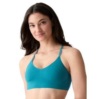 Imagem de True Everybody by True & Co True & Co. Sutiã feminino de renda com costas nadador, Marina Blue, M