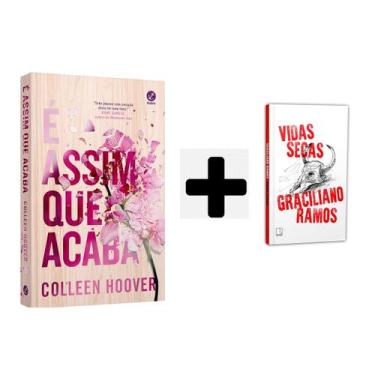 Imagem de Kit Livros Romance,É assim que acaba - Colleen Hoover + Vidas secas, E