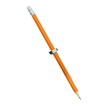 Imagem de Generic Caneta Fidget Pencil com foco rosqueado, ferramenta de papelaria leve e apagável, lápis de escrita rosqueado para rascunhos, desenho doméstico, Argent