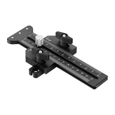 Imagem de Generic Guia de gabarito para serra de mesa fina com rolo de corte fácil de usar para todas as serras de mesa e presentes para marcenaria, Preto