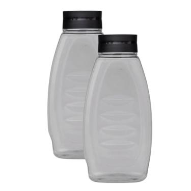 Imagem de Kit Garrafa Geladeira Tampa Higiênica Automatica Com Efeito Cascata 1,5 Litro Jarra De Suco Cores (2, Azul)