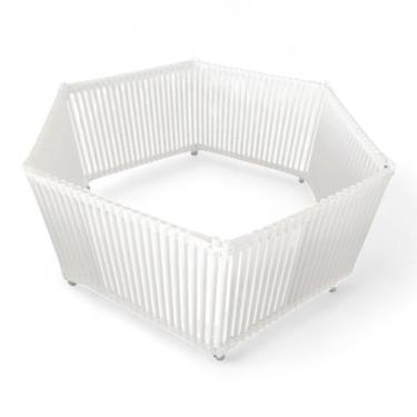 Imagem de Cercado Pet Multiuso em PVC e Polietileno - Kit com 6 Módulos - Resolv