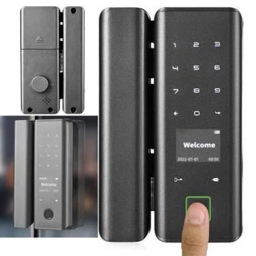 Imagem de Fechadura Digital Eletronica Porta Inteligente Smart App Celular Biome