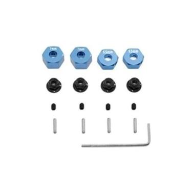 Imagem de Conjunto De Pinos De Cubos De Roda Hexagonais De Metal 1/10 Traxxas Sl