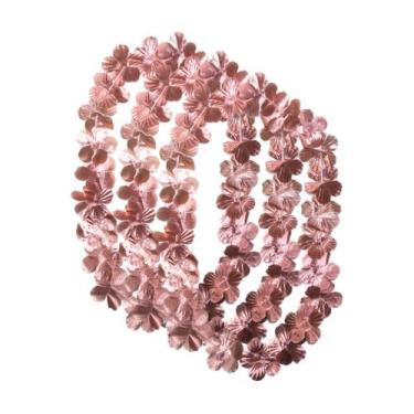 Imagem de Colares Havaianos Cor De Flor tecido Kit Com 12 Peças - PartiuFesta, R