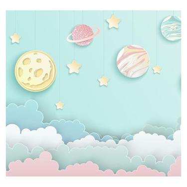 Imagem de Papel de Parede Adesivo Infantil Planetas Quarto Criança - 702pcp - Al