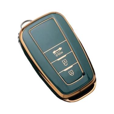 Imagem de Capa De Chaveiro Remoto Para Carro Toyota Corolla Prius Camry CHR RAV4