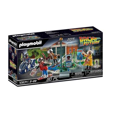 Imagem de Playmobil - Parte Ii Hoverboard Chase - De Volta Para O Futuro - 70634