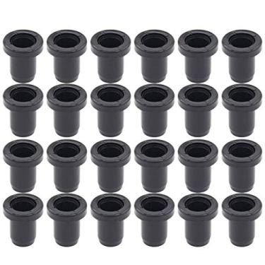 Imagem de MOTOKU Pacote com 24 buchas curtas de controle de suspensão traseira A-Arm para Polaris Sportsman 800 6x6 EFI Ranger 500 EFI Crew 900 400 4X4 Ranger 700