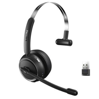 Imagem de Fone de ouvido sem fio LEVN com microfone Bluetooth v5.2 65Hrs