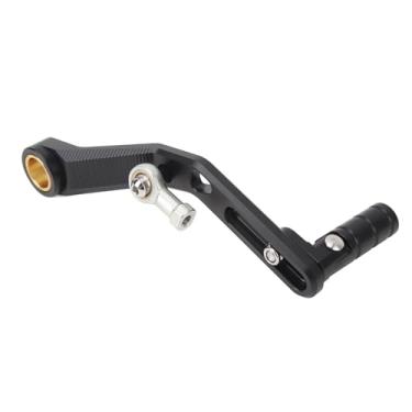 Imagem de Generic Alavanca de Câmbio de Engrenagem, Alumínio de Alumínio Proteção de Colisão Alavanca de Mudança de Motocicleta Dobrável para F750gs F850gs (Preto)