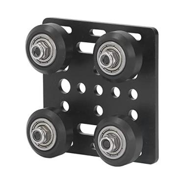 Imagem de Zhjvihx 2020 Standard Europeu 4 Placa Traseira Placa Traseira Perfil de Alumínio Corrosão Resistente à Corrosão Estrutura Estável do Tamanho Padrão para Impressora 3D