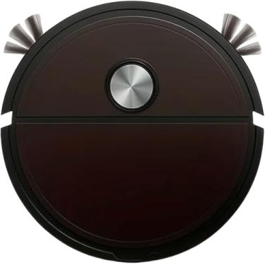 Imagem de Mini Aspirador Robô Inteligente 2800 PA Silencioso 55 dB 24W 300ml - Bivolt, Recarregável e Ideal para Pets (Preto)