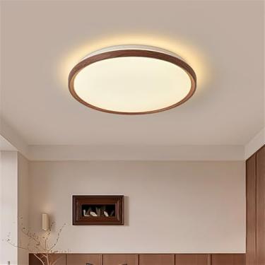 Imagem de Simplicidade Moderna Quarto Lâmpada De Teto LED Moda Arte Sala De Estar Estudo De Restaurante Quarto Infantil Corredor Varanda Luz (3872 D50CM)