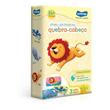 Imagem de Quebra-Cabeça 2/3/4 Peças Meu Primeiro Quebra-Cabeça-Toyster