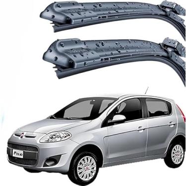 Imagem de TIGER AUTO KIT PALHETAS DE PARABRISA EM SILICONE PREMIUM, COMPATÍVEL FIAT PALIO 1996 A 2016, DURABILIDADE GARANTIDA, VISÃO SEGURA