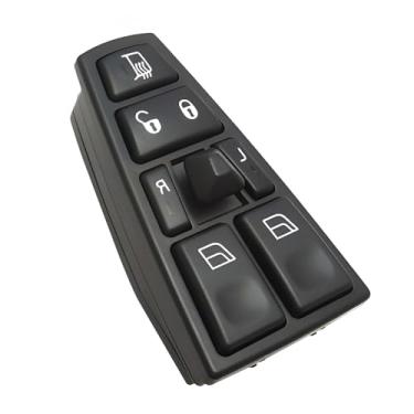 Imagem de Interruptor de janela elétrica do lado do motorista 20752918 para Volvo VAH 2011-2015, VHD 2004-2015, VNL 2004-2017, VT 2004-2014, substituir