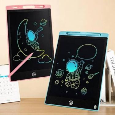 Imagem de Lousa Mágica Infantil LCD 8.5 Polegadas Para Escrever Desenhar Tablet Educativo