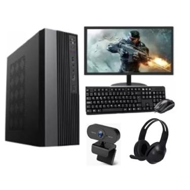 Imagem de Mini Desktop Intel Core I7 3770 16gb Ram Ssd 1Tb+monitor 21"+teclado e mouse +web cam+fone de ouvido com microfone+wifi 5G usb+Windows 11+ office 2024 +adptador BLuetooh